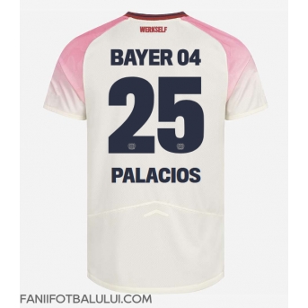 Bayer Leverkusen Exequiel Palacios #25 Tricou Fotbal Replică 2025-26 Barbati Deplasare